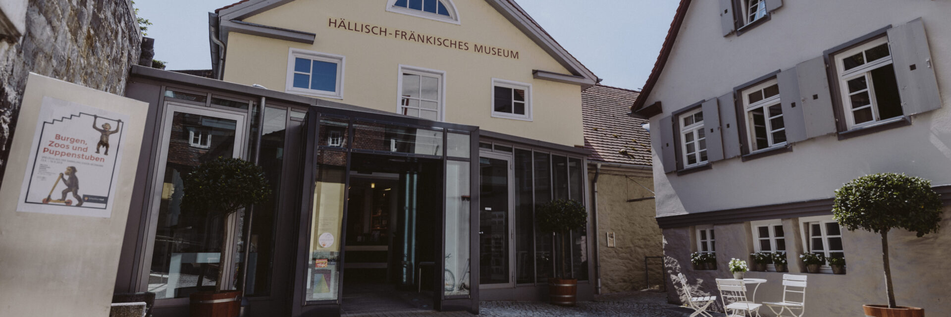 Eingang das Hällisch-Fränkischen Museums