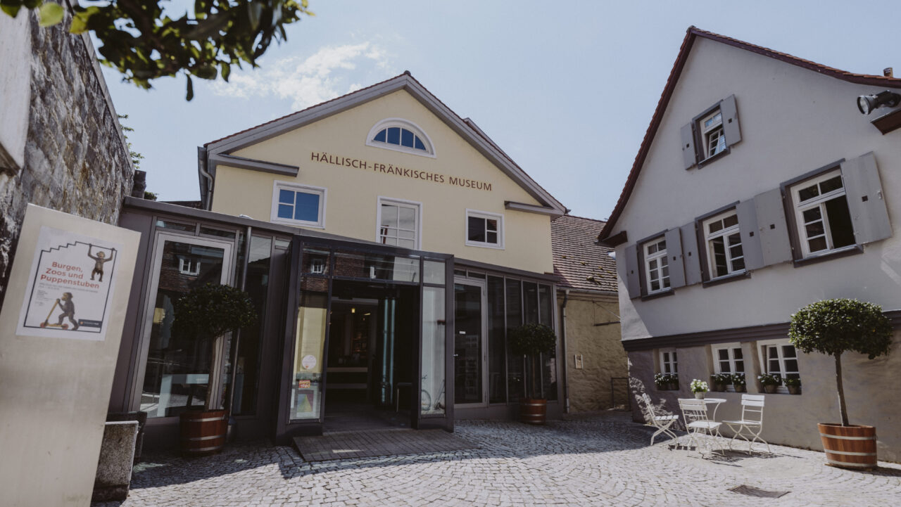 Eingang das Hällisch-Fränkischen Museums