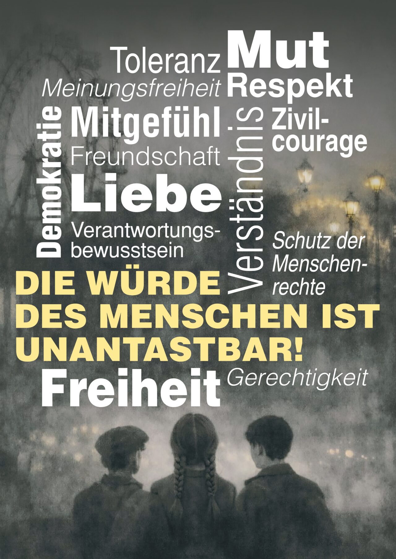 Mehr als 1000 Worte - Veranstaltungsplakat