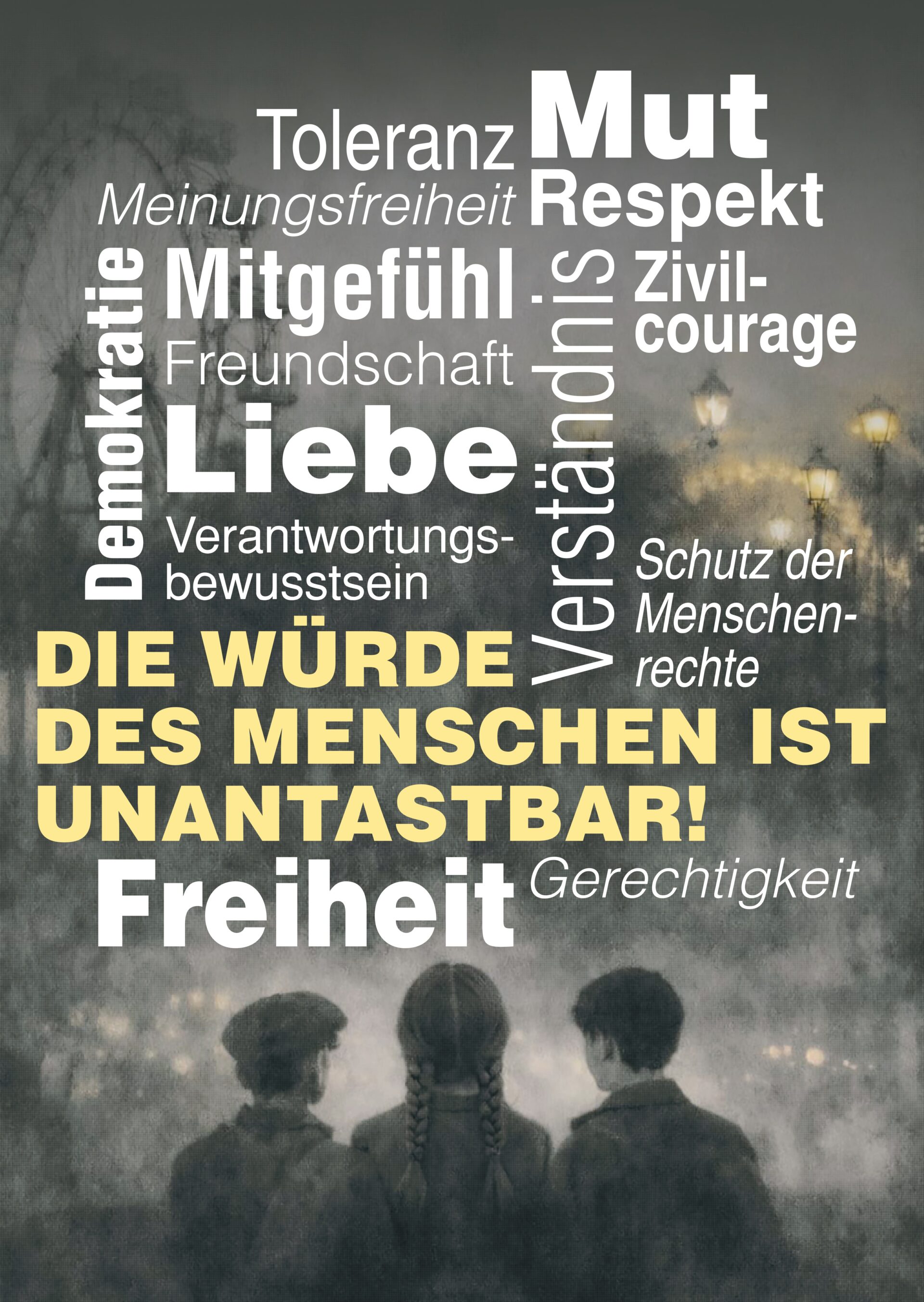 Mehr als 1000 Worte - Veranstaltungsplakat